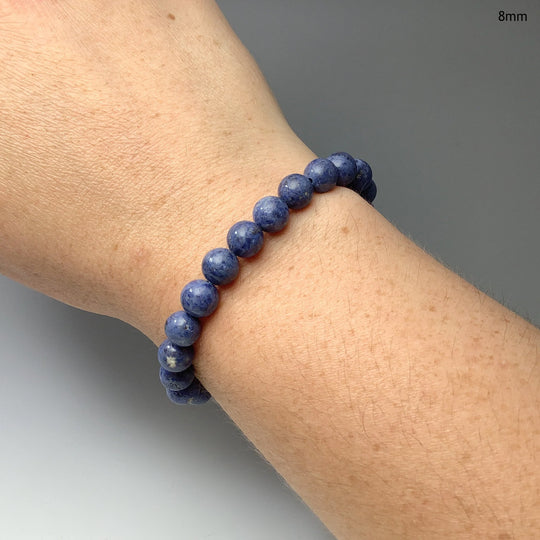 Dumortierite Beaded Bracelet