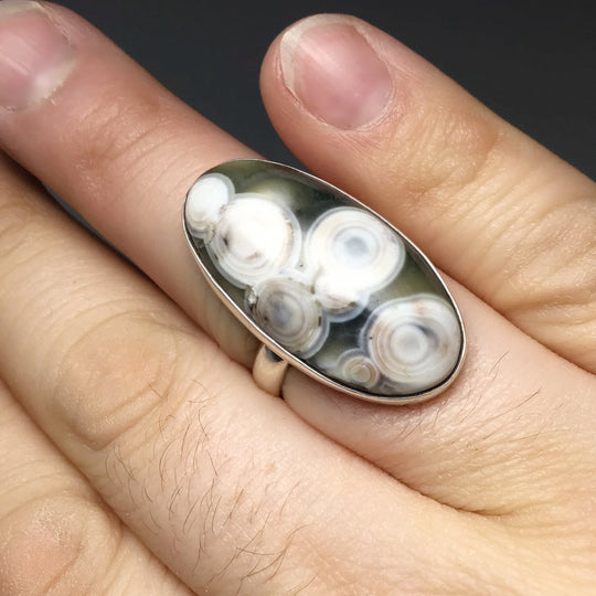 Ocean Jasper Ring