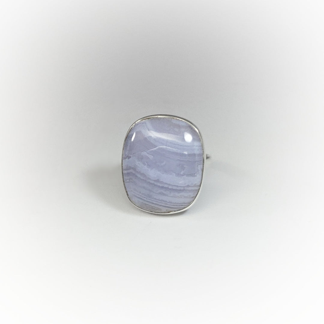 Blue Lace Agate Ring