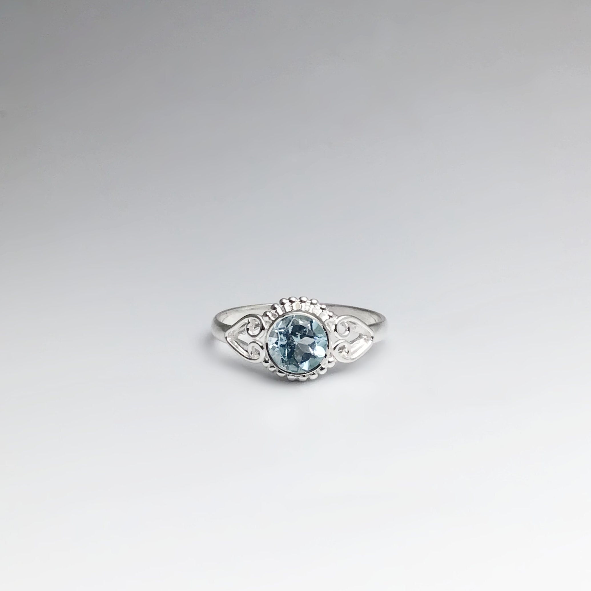 Blue Topaz Ring