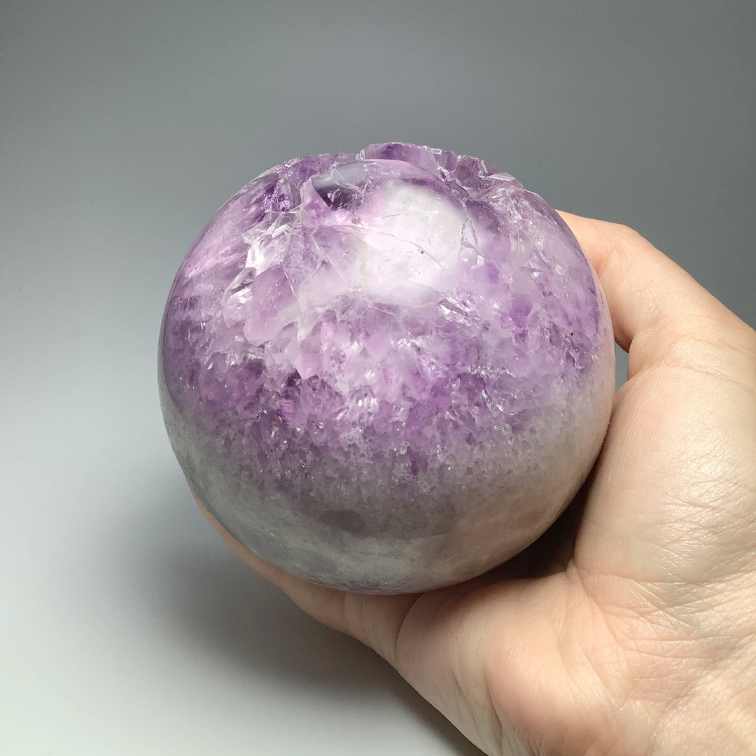 Amethyst Geode Sphere