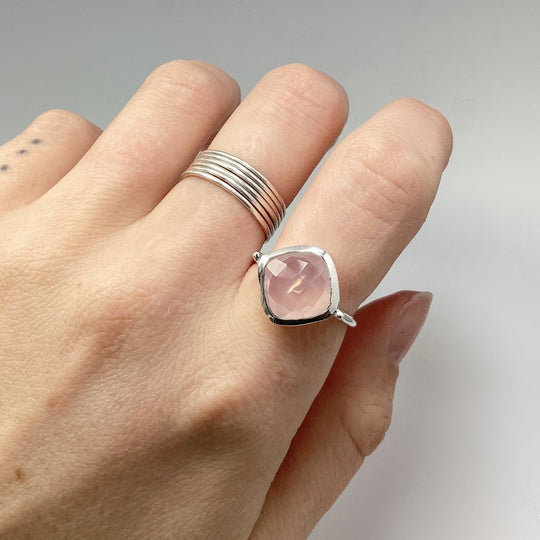 Rose Quartz Ring