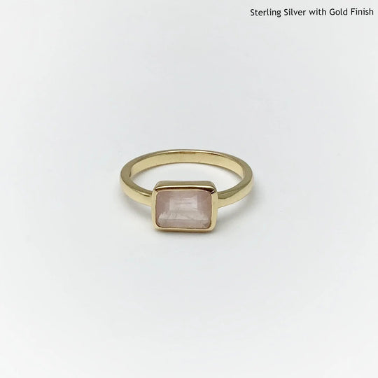 Rose Quartz Ring