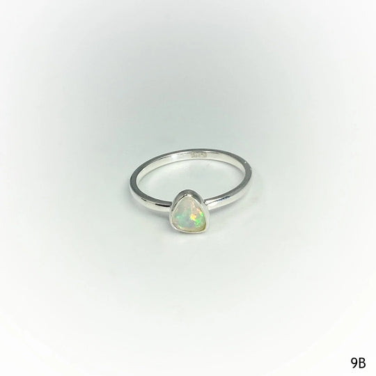 Ethiopian Fire Opal Ring