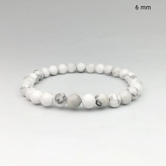 Howlite Beaded Bracelet