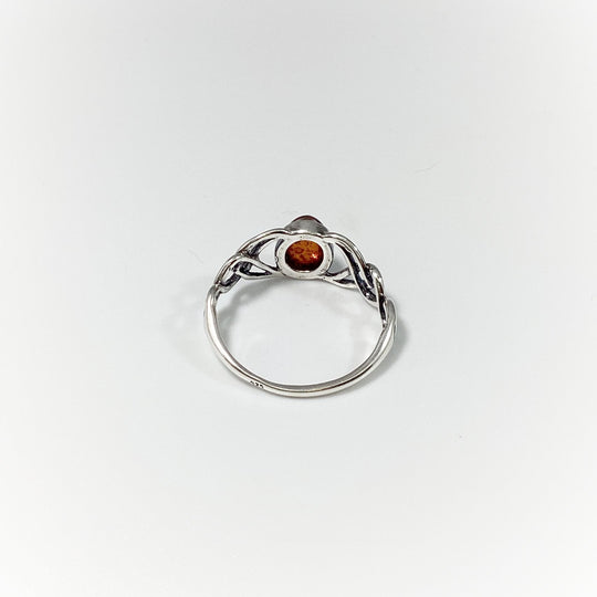 Cognac Amber Ring