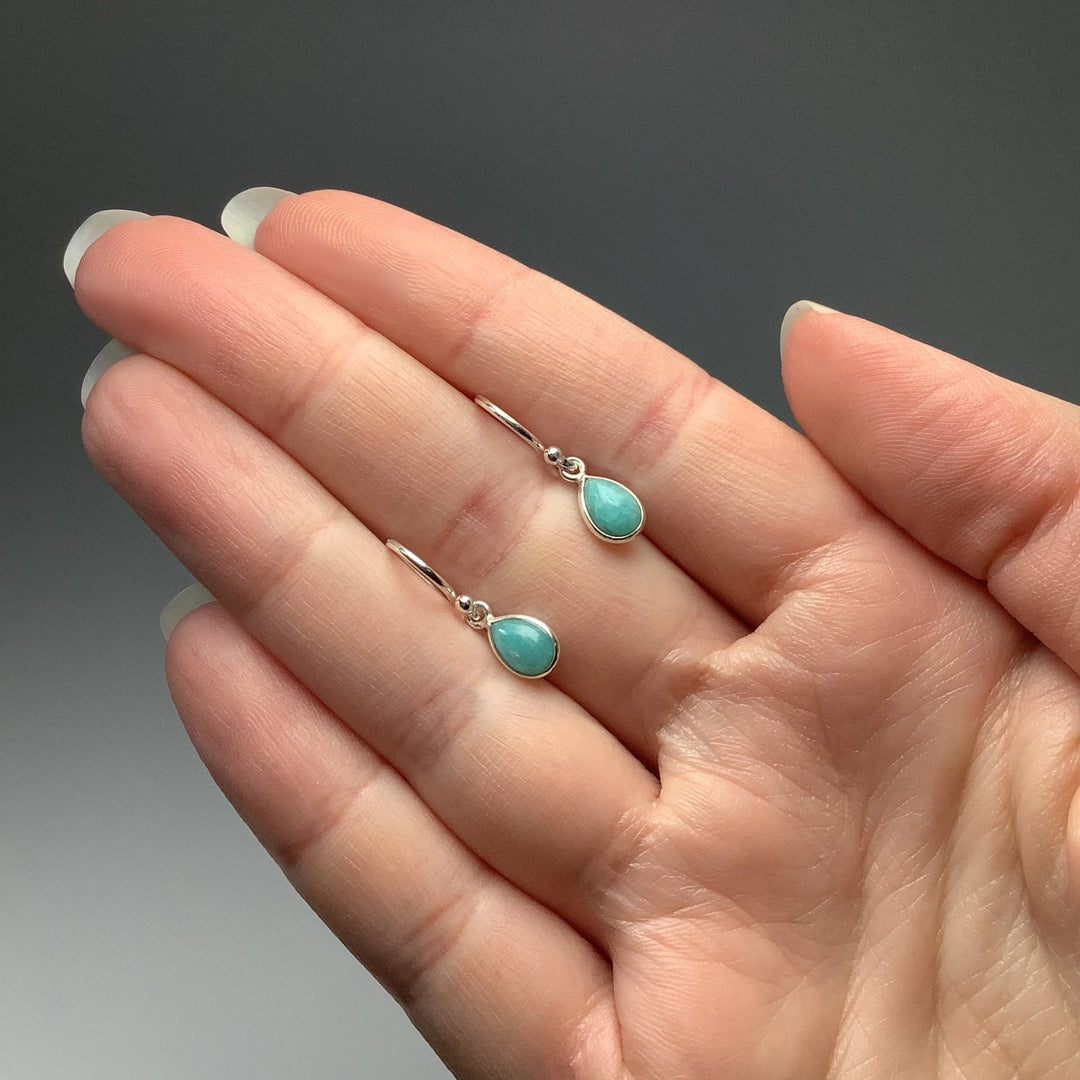 Amazonite Dangle Earrings