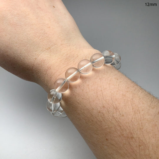 Clear Quartz Beaded Bracelet