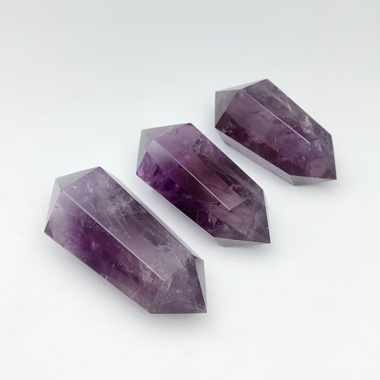 Double Terminated Amethyst Point at $35 Each