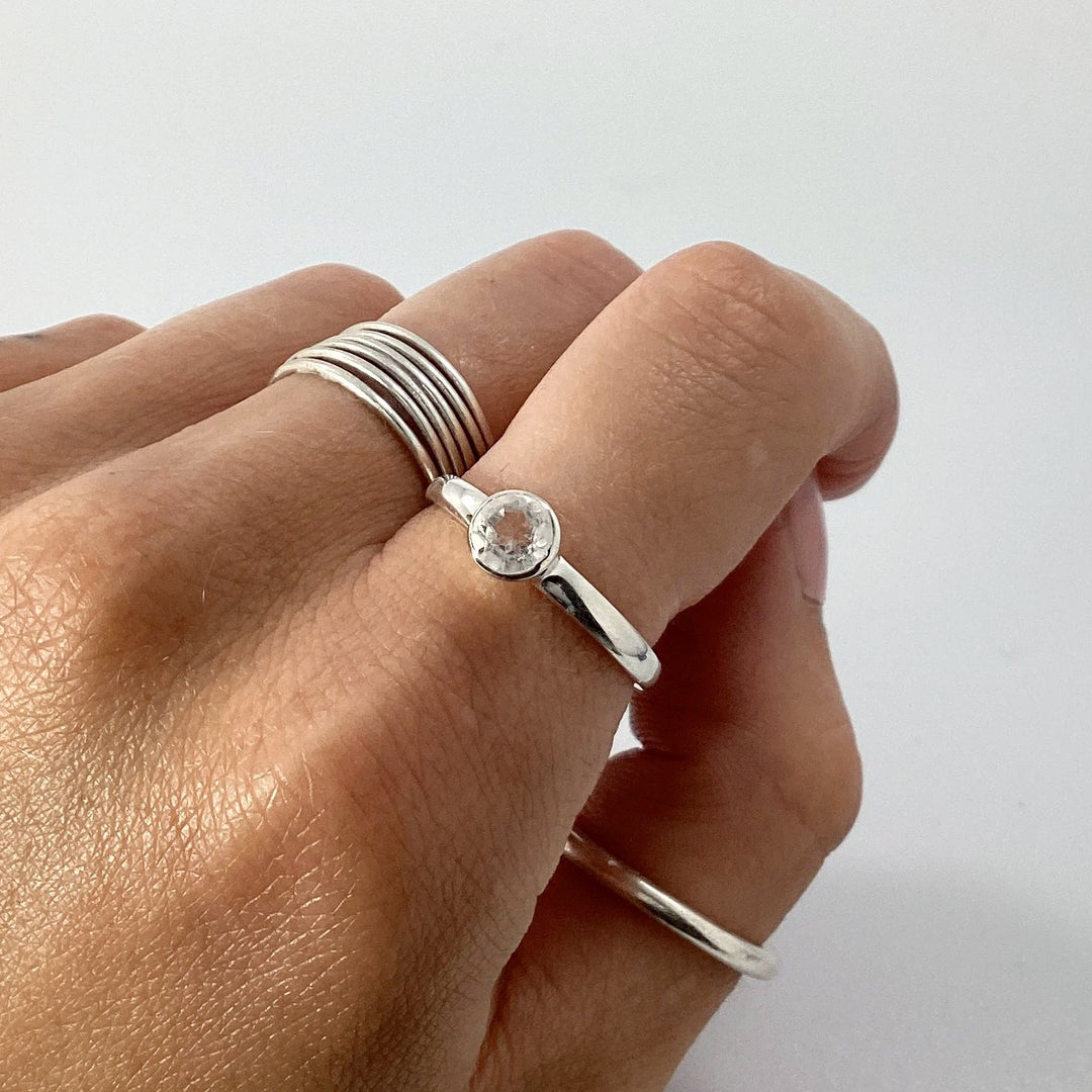 Clear Quartz Ring