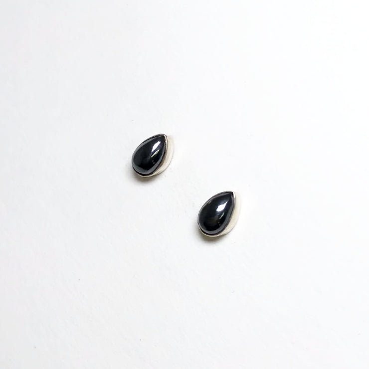 Hematite Stud Earrings