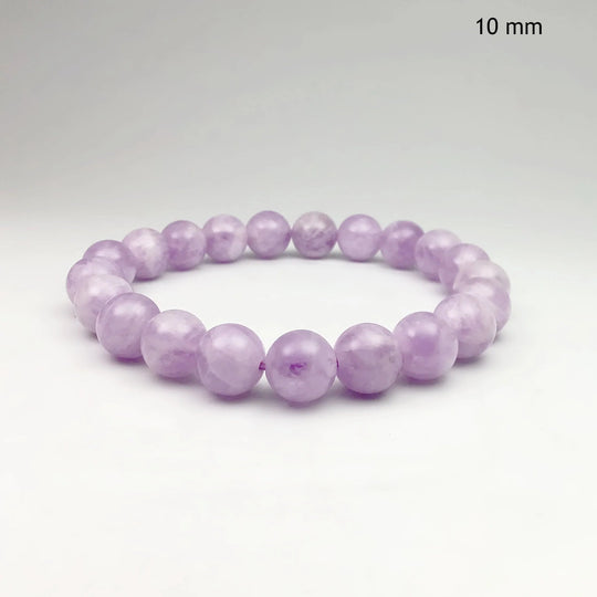 Lavender Amethyst Beaded Bracelet