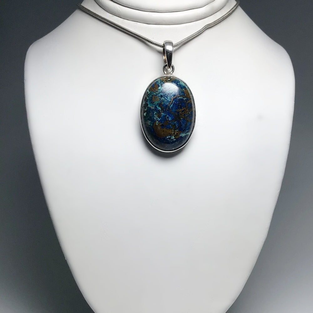 Shattuckite Pendant