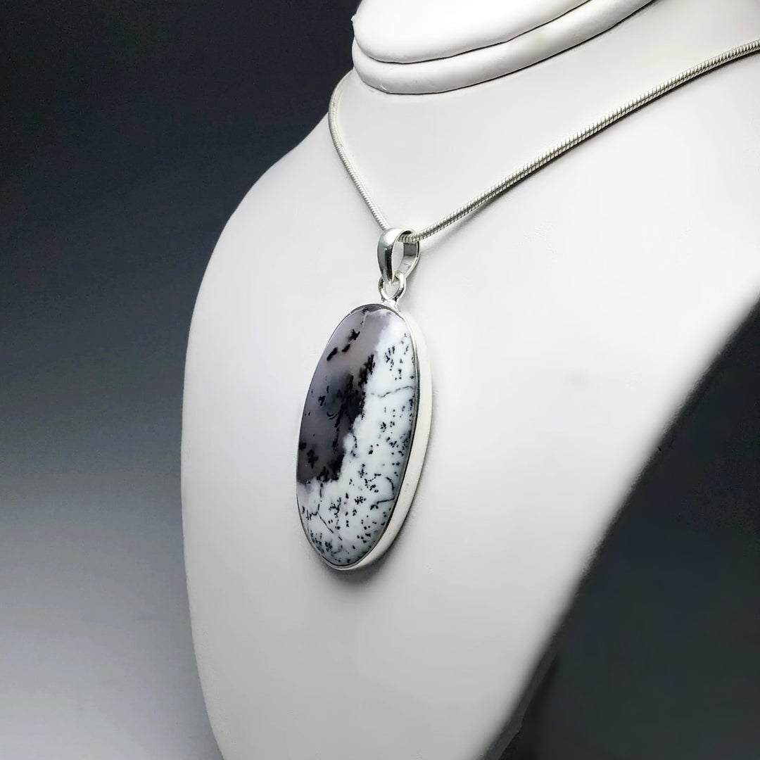 Dendritic Opal Pendant