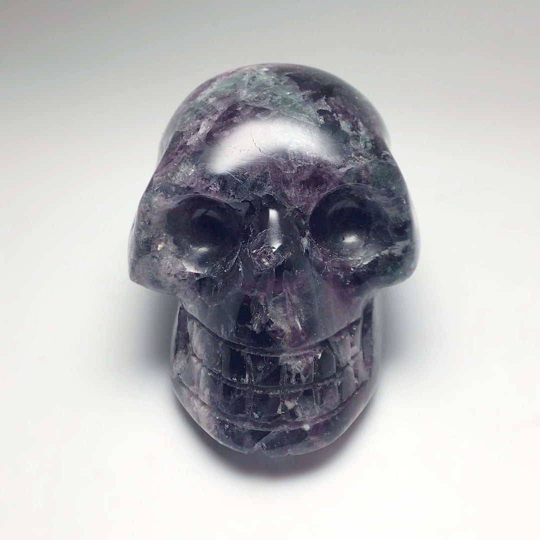 Carved Fluorite Skull