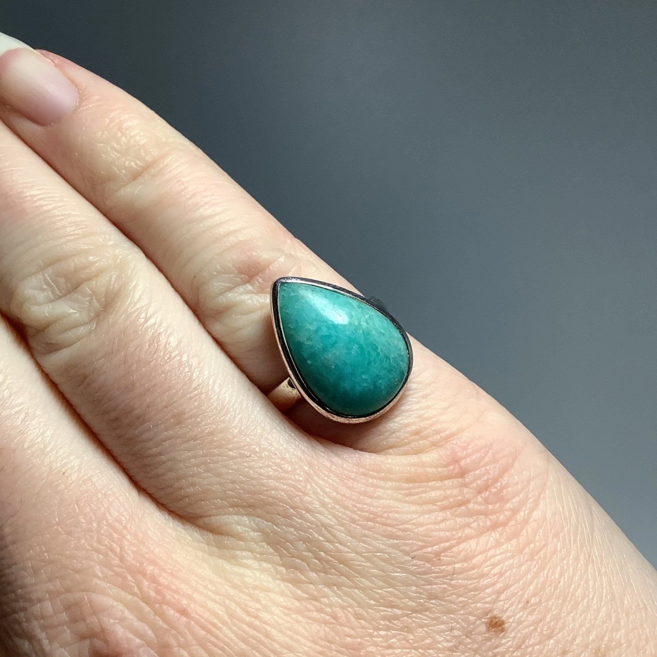 Amazonite Ring