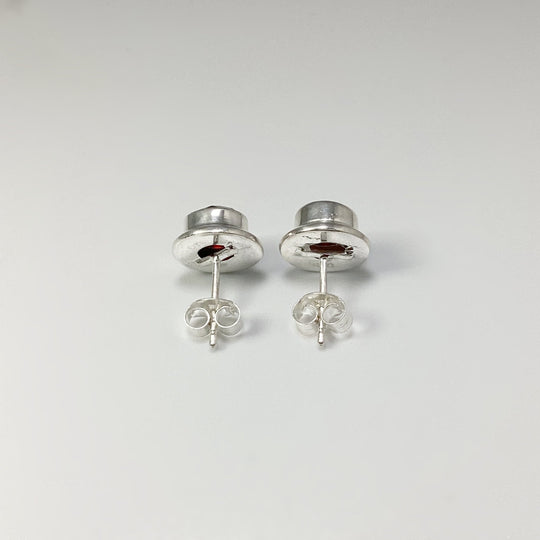 Garnet Stud Earrings