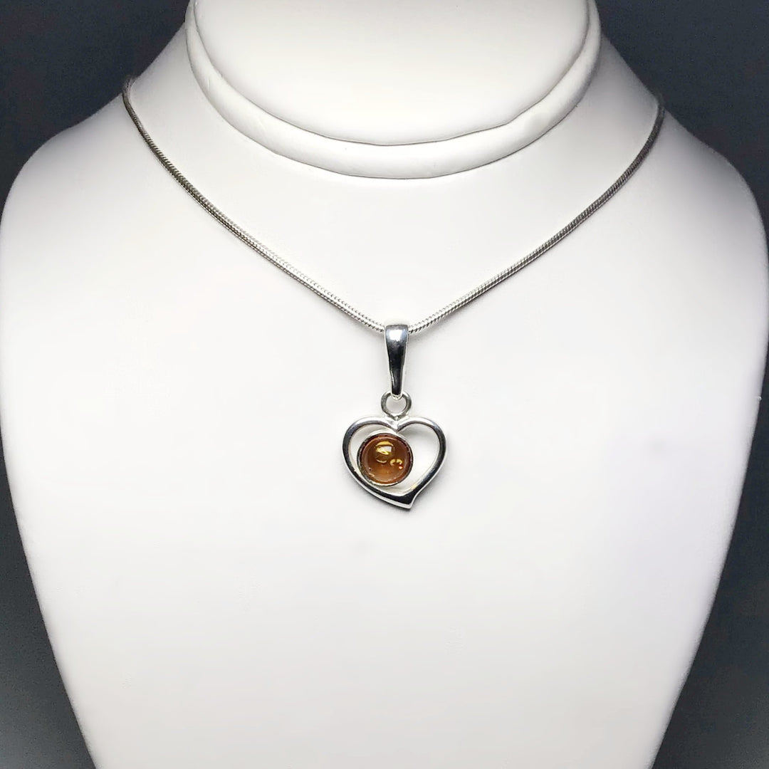 Cognac Amber Pendant