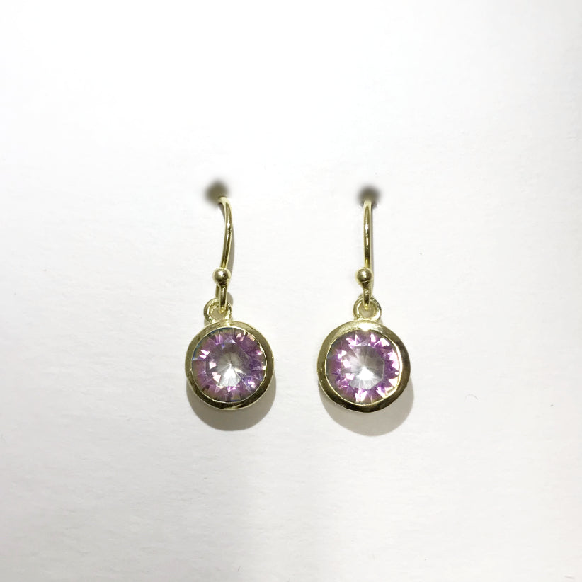 Mystic Topaz Dangle Earrings