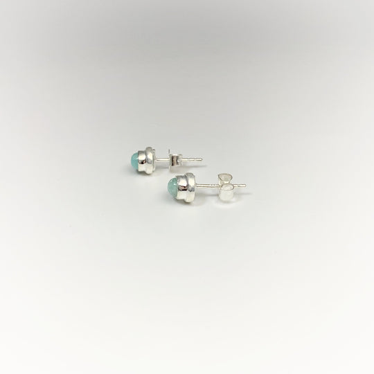 Amazonite Stud Earrings