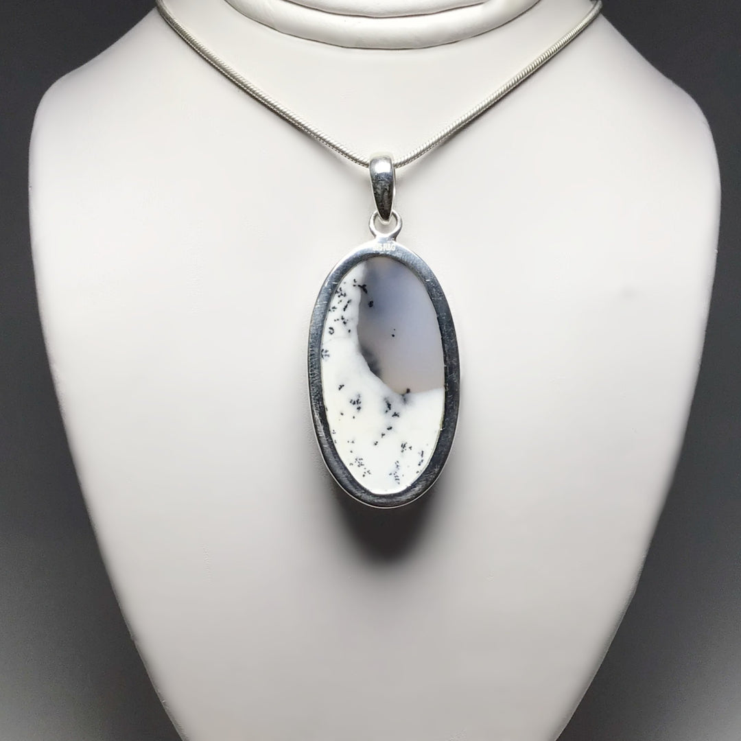 Dendritic Opal Pendant