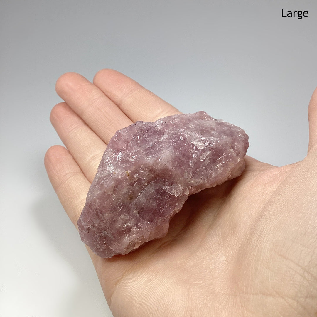 Guava Rose Quartz Rough Chunk