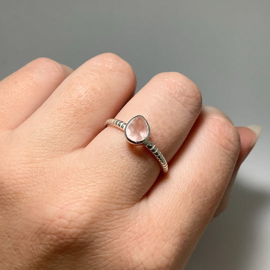 Rose Quartz Ring