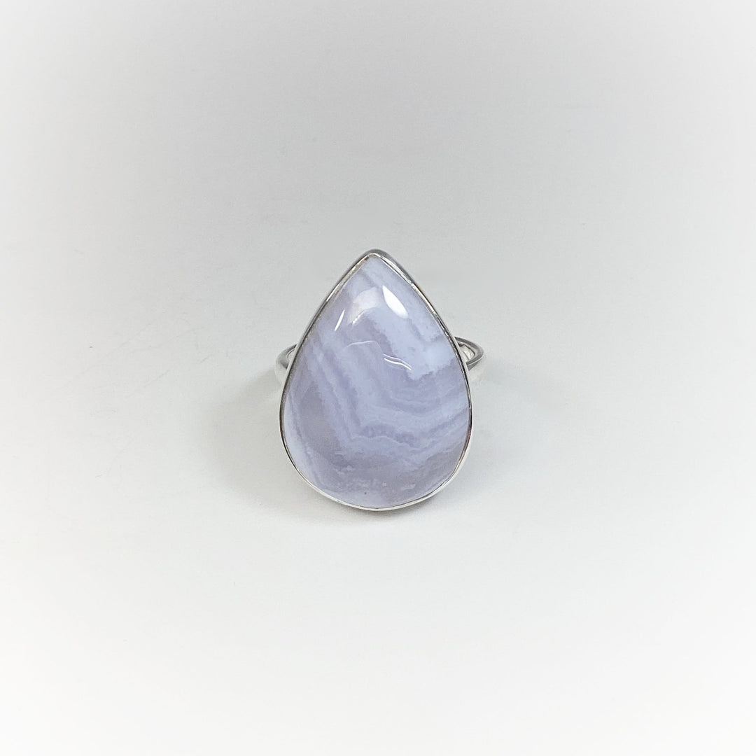 Blue Lace Agate Ring