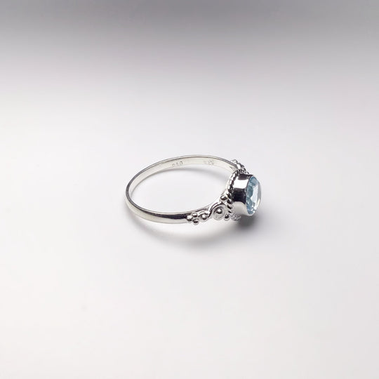 Blue Topaz Ring