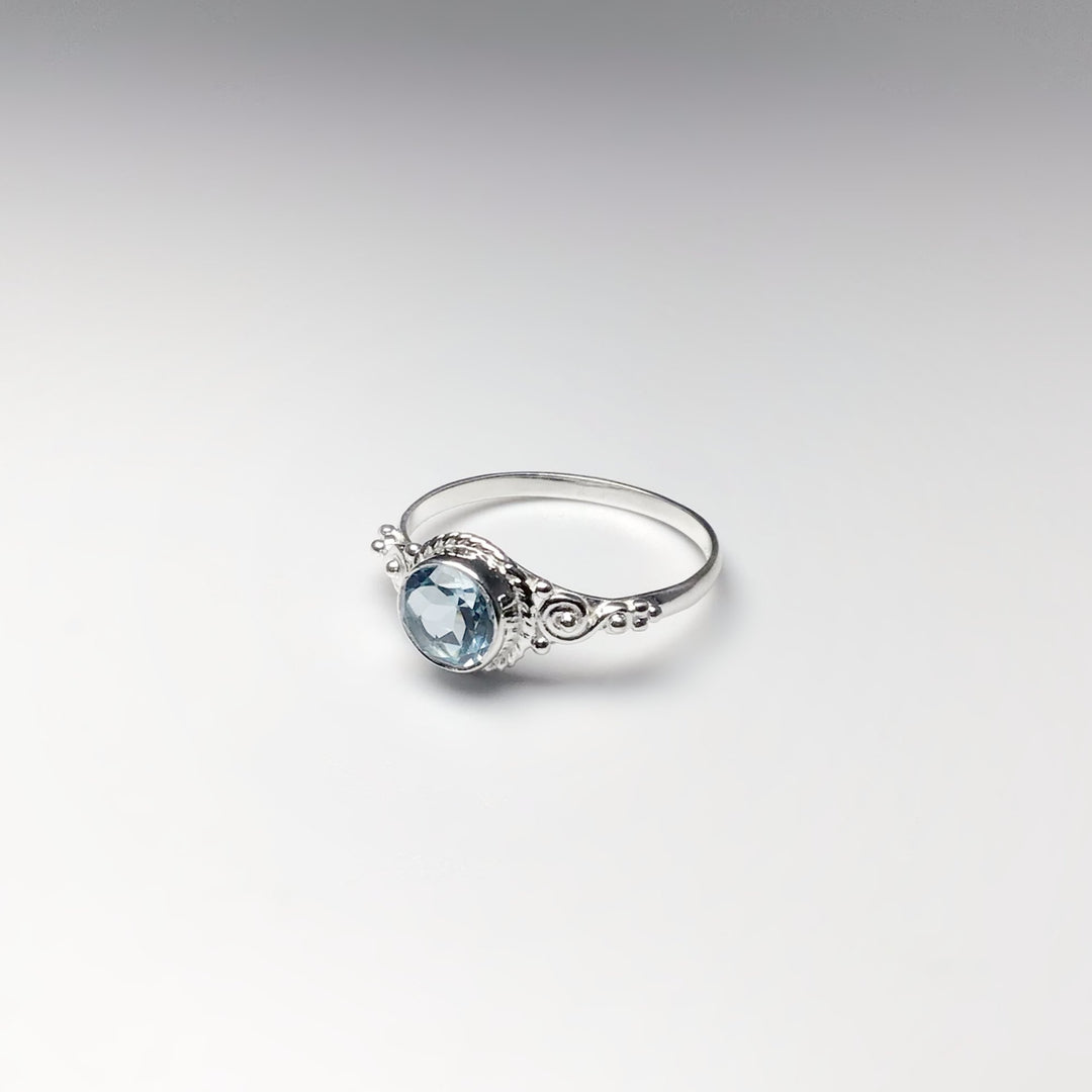 Blue Topaz Ring