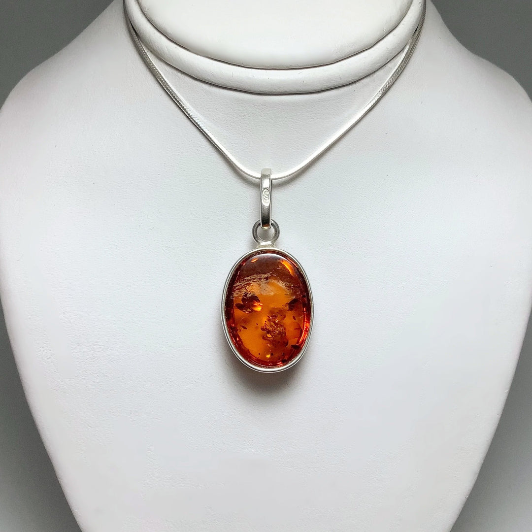 Cognac Amber Pendant