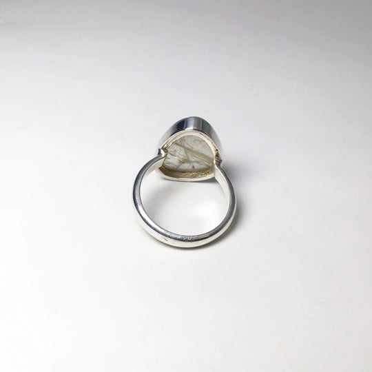 Rutilated Quartz Ring