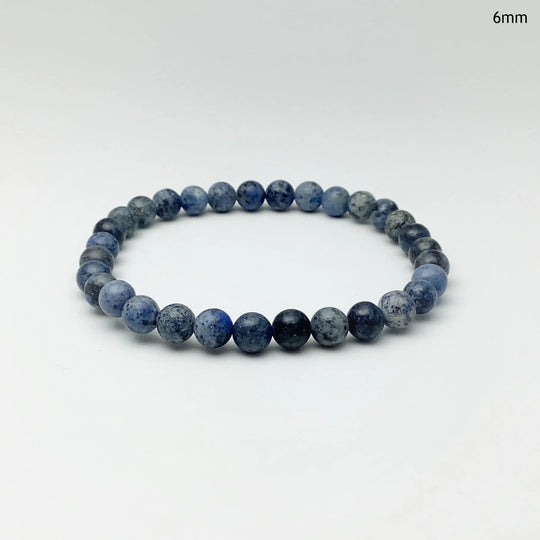 Dumortierite Beaded Bracelet