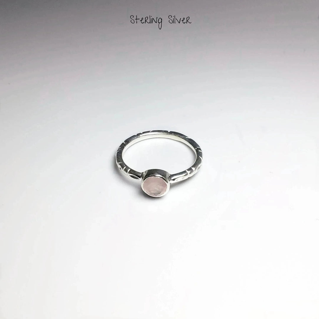 Rose Quartz Ring