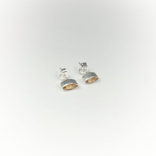 Citrine Stud Earrings