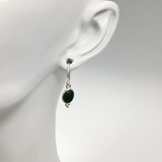 Green Aventurine Dangle Earrings