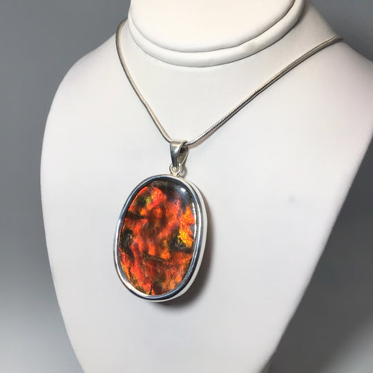 Alberta Ammolite Pendant