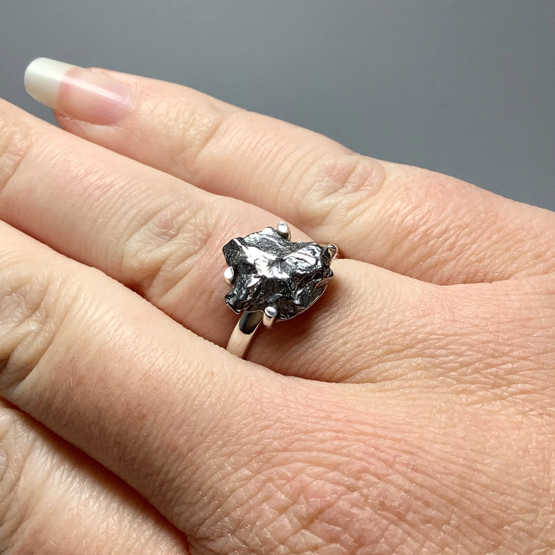 Campo Del Cielo Meteorite Ring