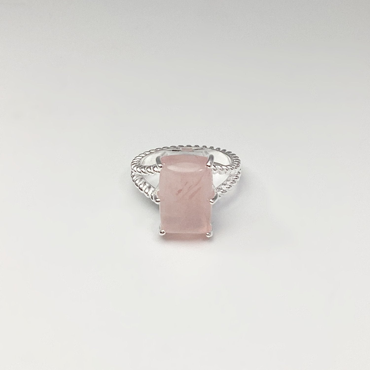 Rose Quartz Ring