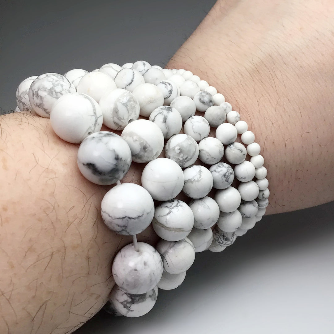 Howlite Beaded Bracelet