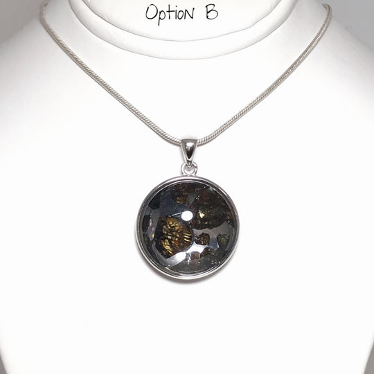 Sericho Meteorite Pendant