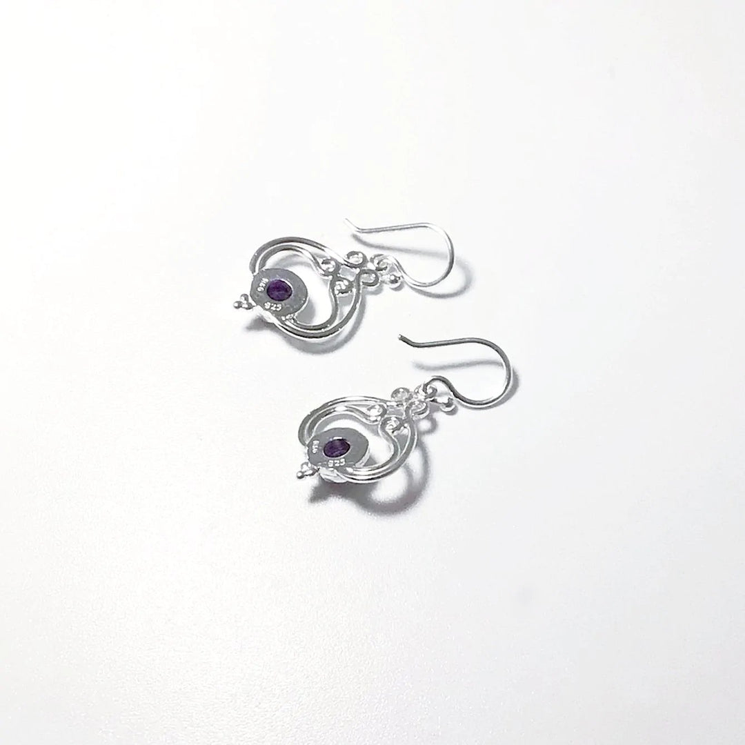 Amethyst Dangle Earrings