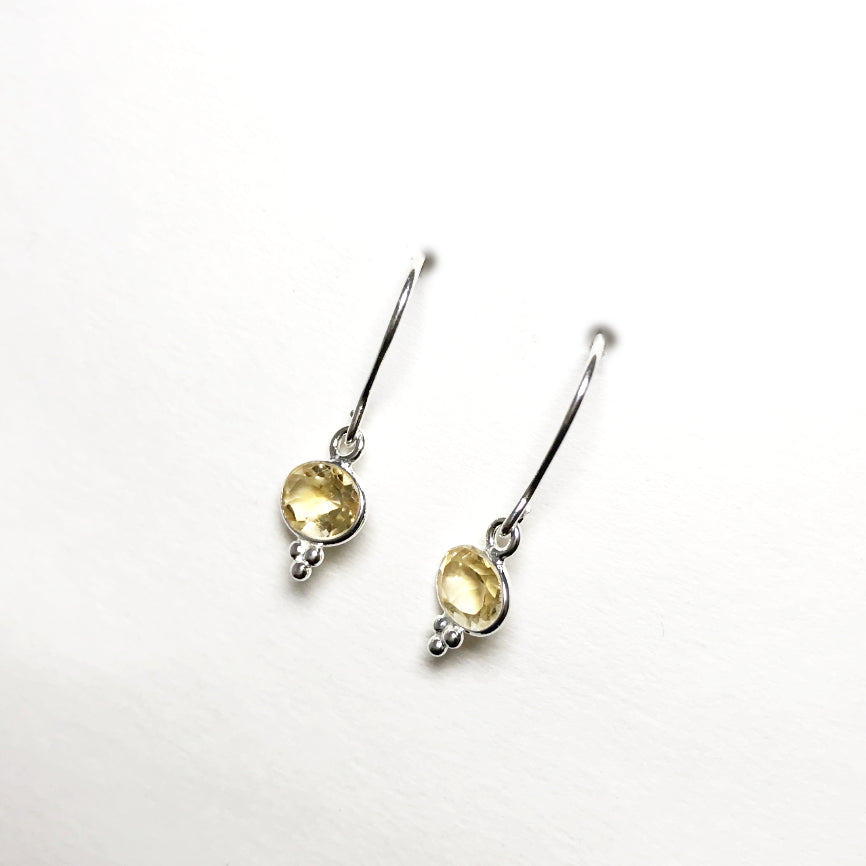 Citrine Dangle Earrings