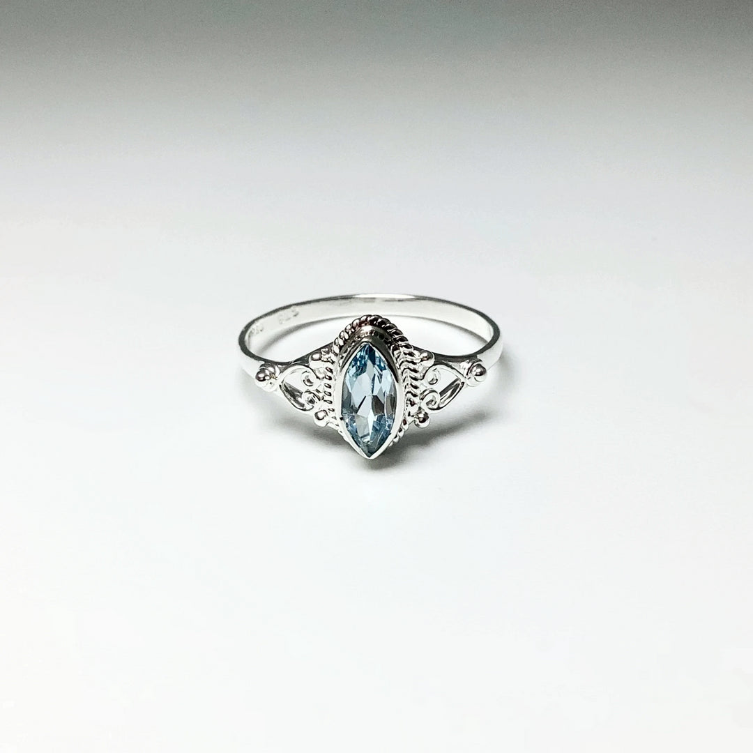 Blue Topaz Ring