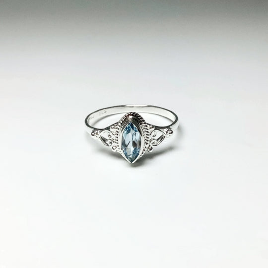 Blue Topaz Ring