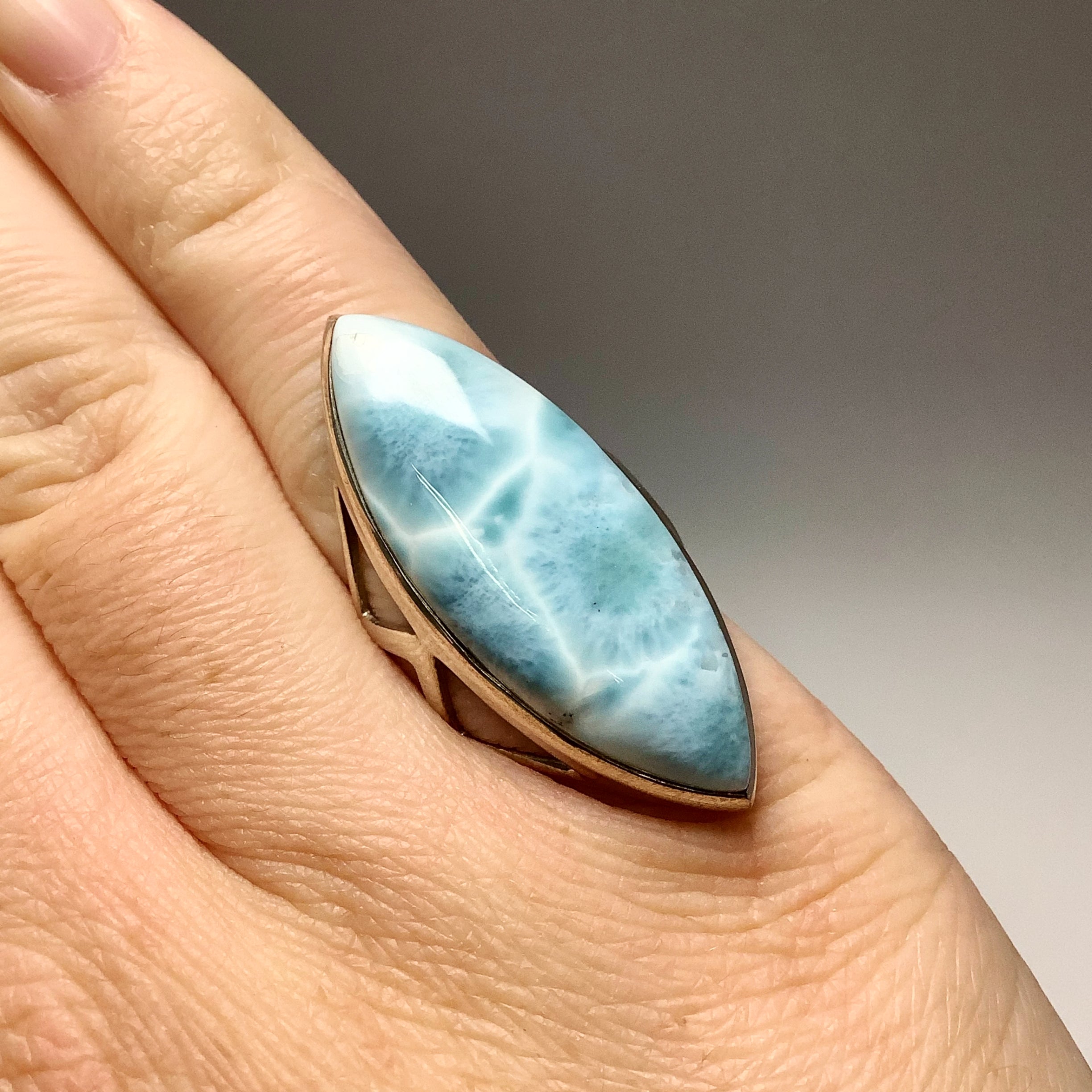 Larimar Ring