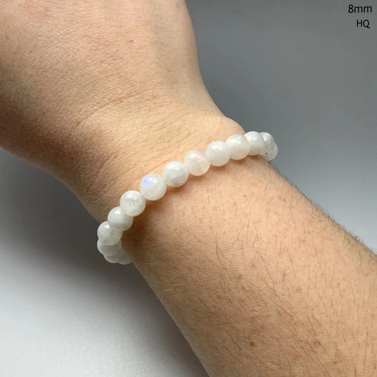 Moonstone Beaded Bracelet