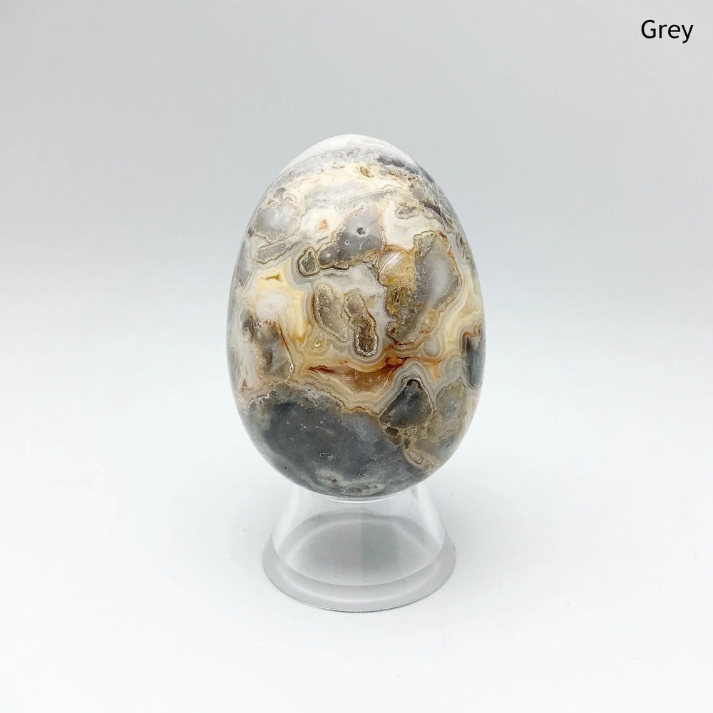 Crazy Lace Agate Egg