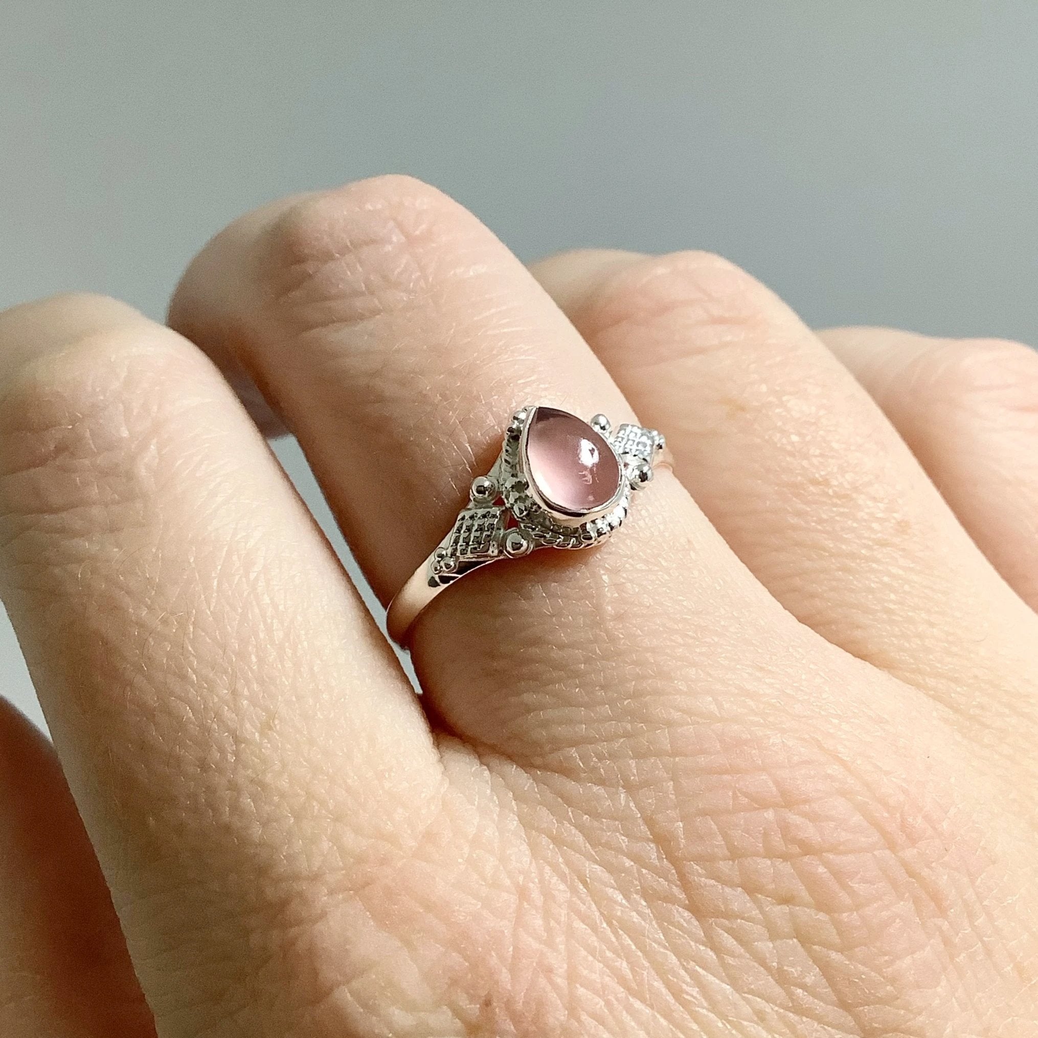 Rose Quartz Ring