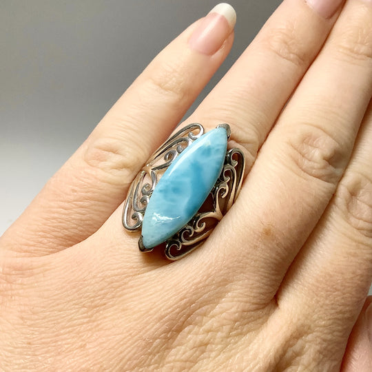 Larimar Ring